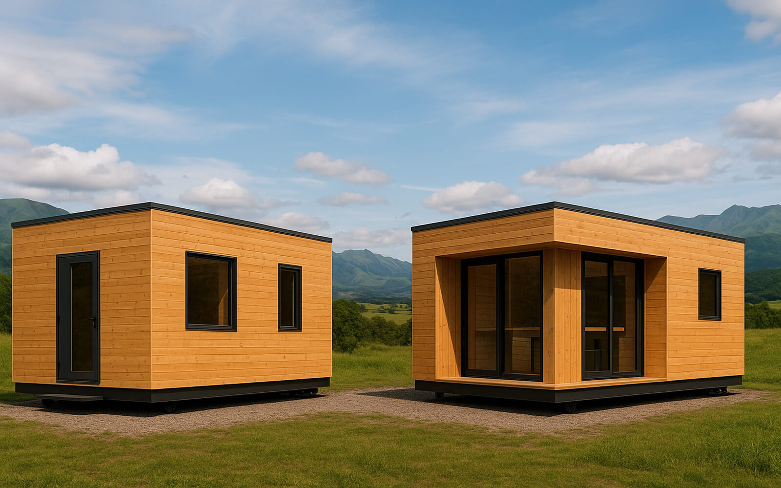 将来の“住まい”にもなる、木質トレーラーハウス
